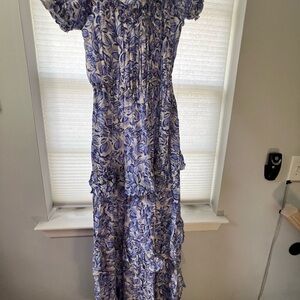 Astr The Label - Floral Blue Maxi Dress